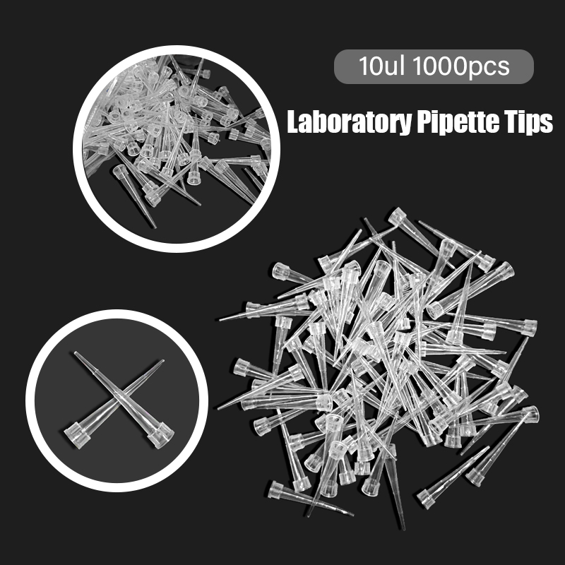 Lab Pipette Tip - 1000 sztuk 10ul jednorazowa końcówka pipety