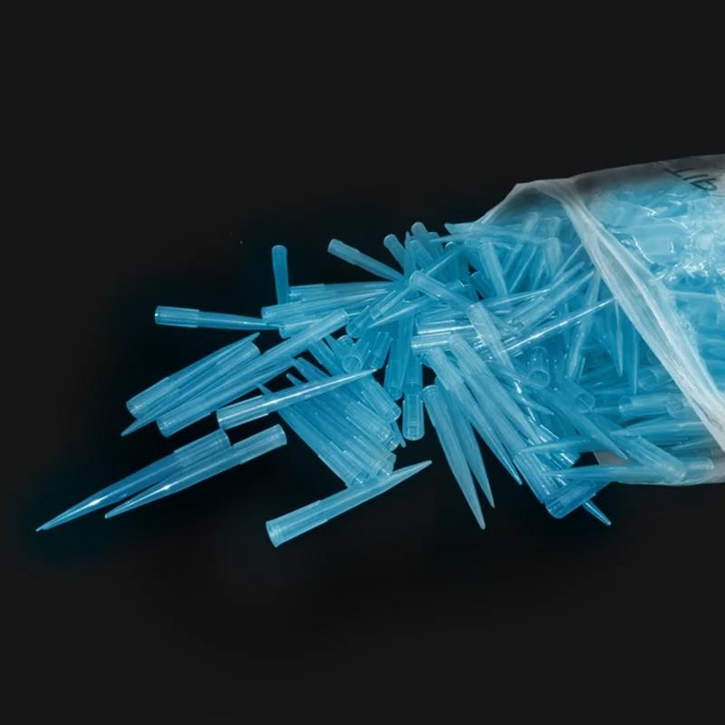 Lab Pipette Tip - 500 szt. 1ml Przezroczyste Jednorazowe Końcówki
