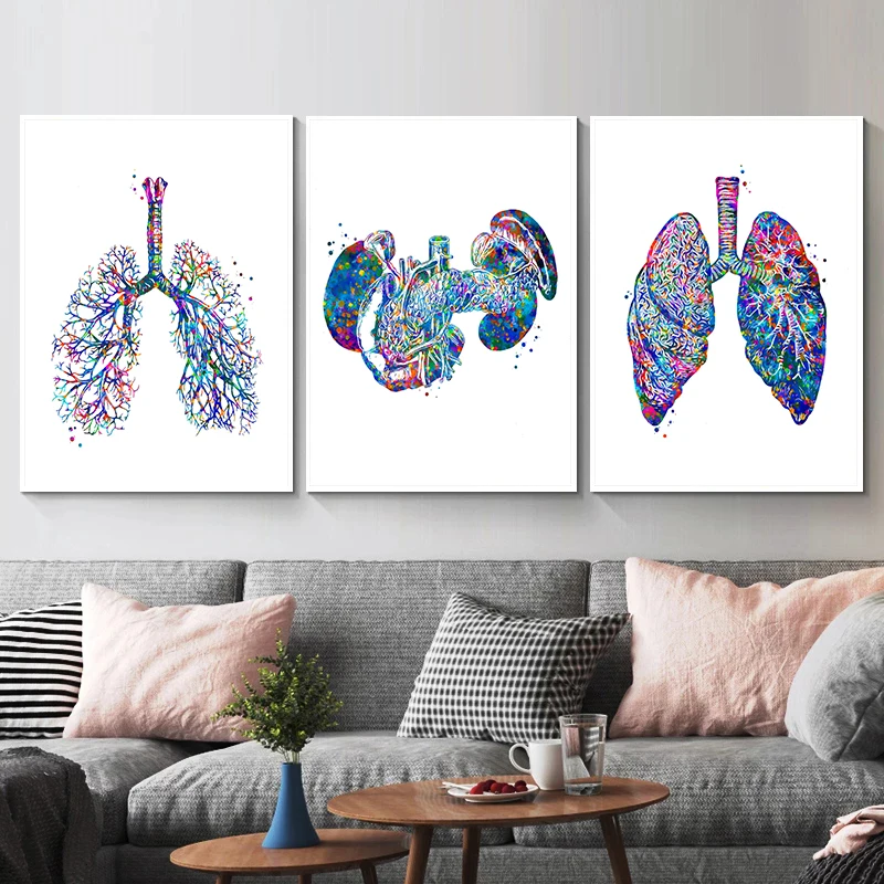 Anatomy Medical Poster Flower  – Medical Lab Posters recenzja i cena